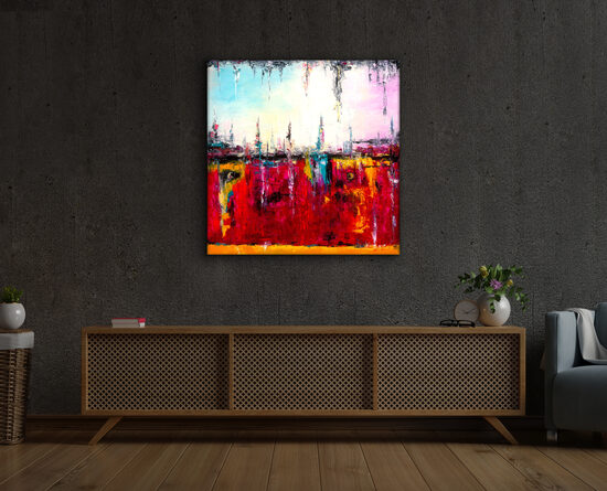 Papírnyomat - 90x90 cm - Himnusz Afrodítéhoz